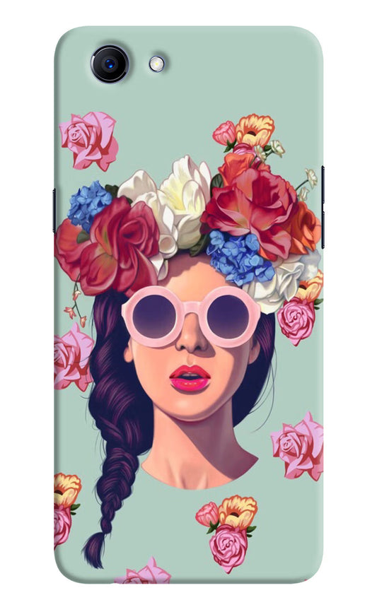 Pretty Girl Realme 1 Hard Case Back Cover by Casekaro