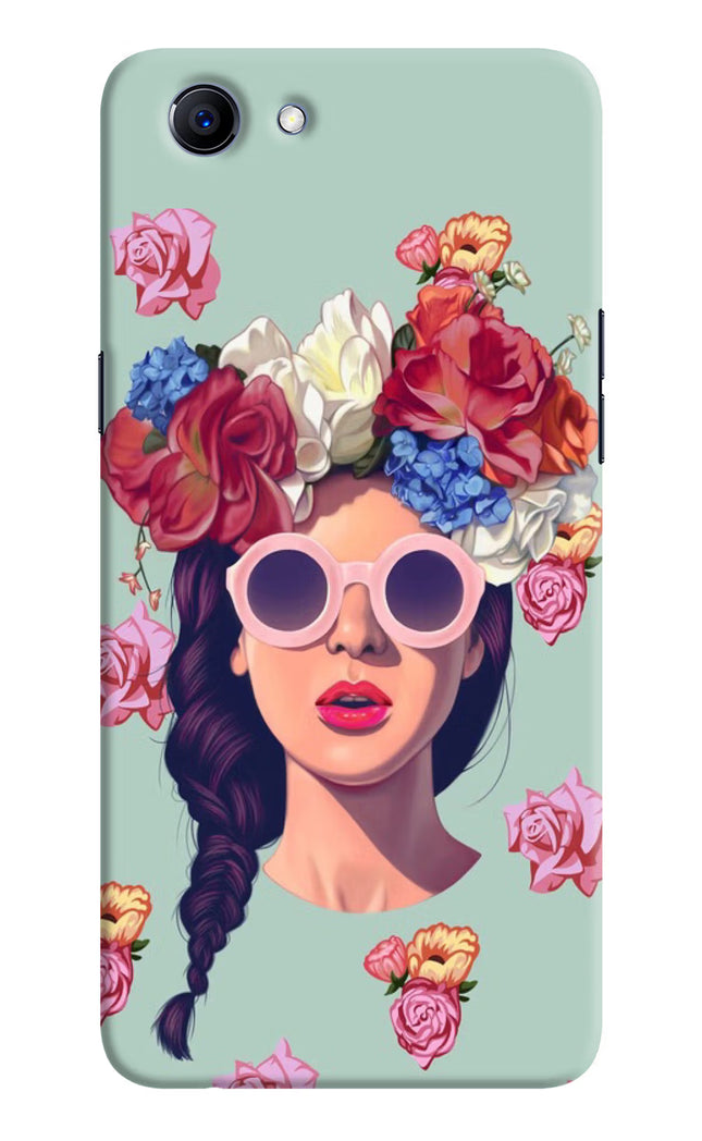 Pretty Girl Realme 1 Hard Case Back Cover by Casekaro