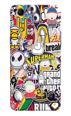 Sticker Bomb Realme 1 Hard Case Back Cover by Casekaro