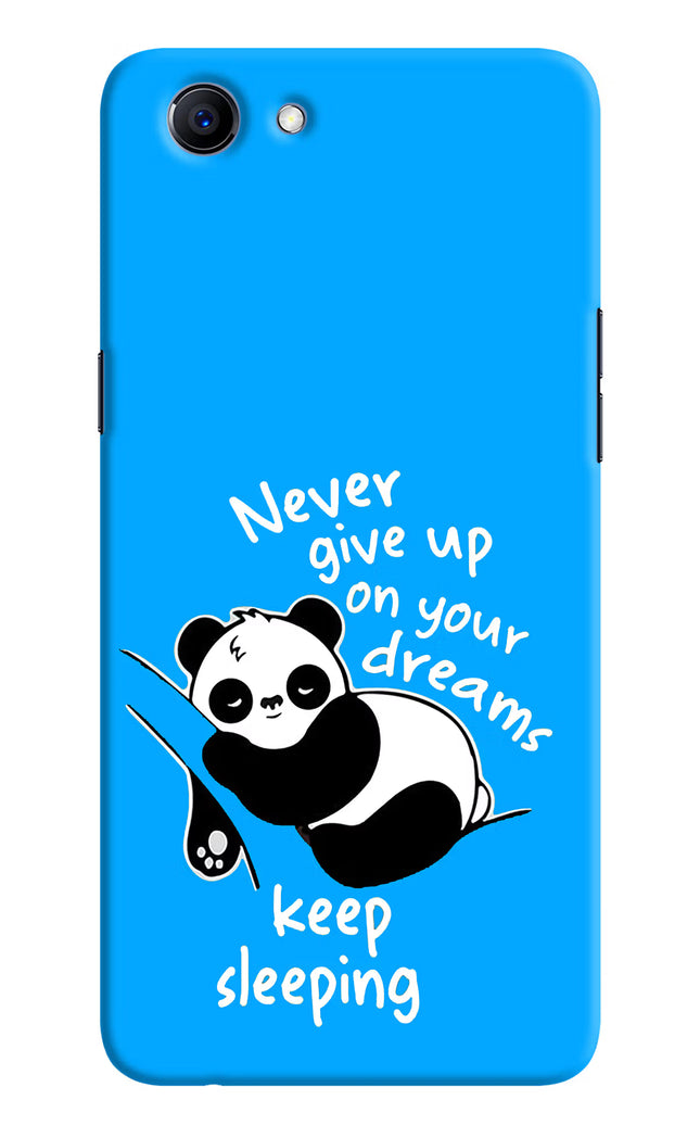 Keep Sleeping Realme 1 Hard Case Back Cover by Casekaro