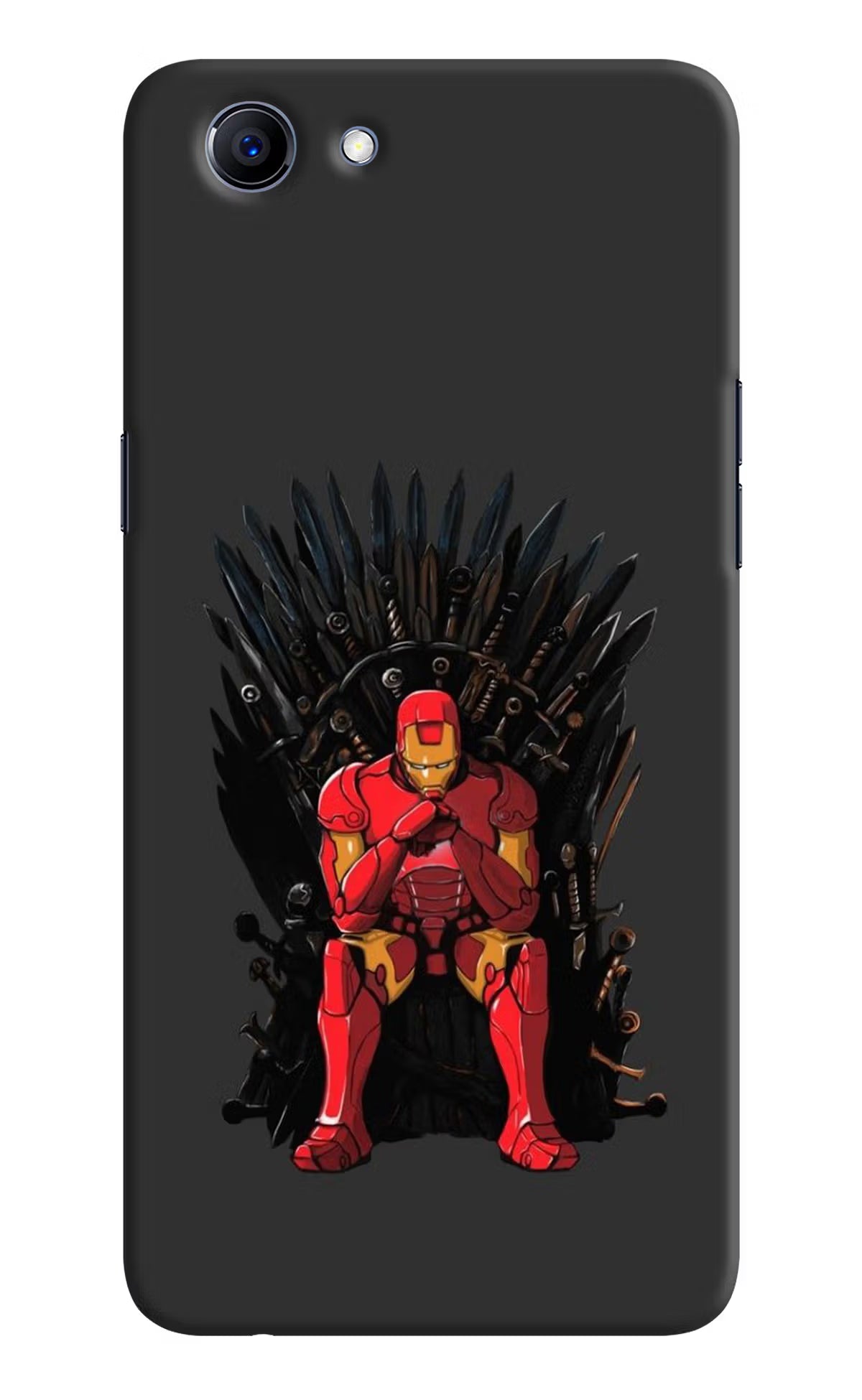 Ironman Throne Realme 1 Hard Case Back Cover by Casekaro