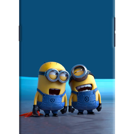 Minion Laughing Realme 1 Hard Case Back Cover by Casekaro