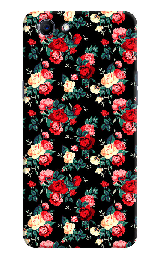 Rose Pattern Realme 1 Hard Case Back Cover by Casekaro