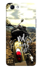Ride More Worry Less Realme 1 Hard Case Back Cover by Casekaro