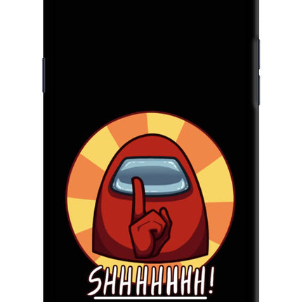 Among Us Shhh! Realme 1 Hard Case Back Cover by Casekaro