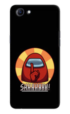 Among Us Shhh! Realme 1 Hard Case Back Cover by Casekaro