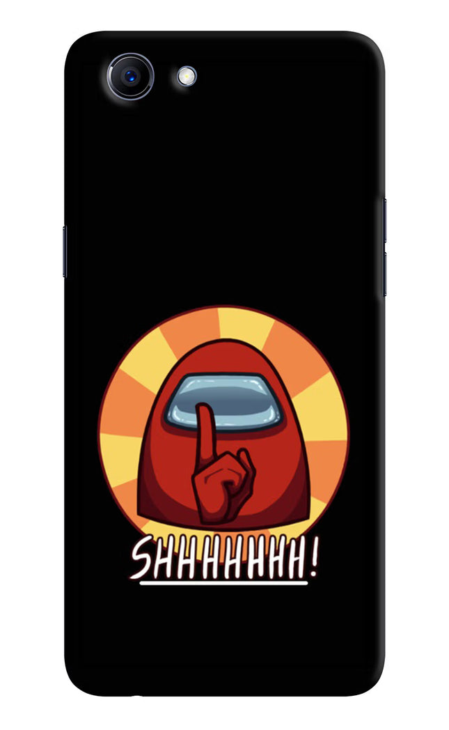 Among Us Shhh! Realme 1 Hard Case Back Cover by Casekaro
