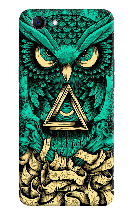 Green Owl Realme 1 Hard Case Back Cover by Casekaro