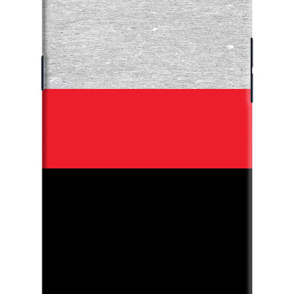 Tri Color Pattern Realme 1 Hard Case Back Cover by Casekaro
