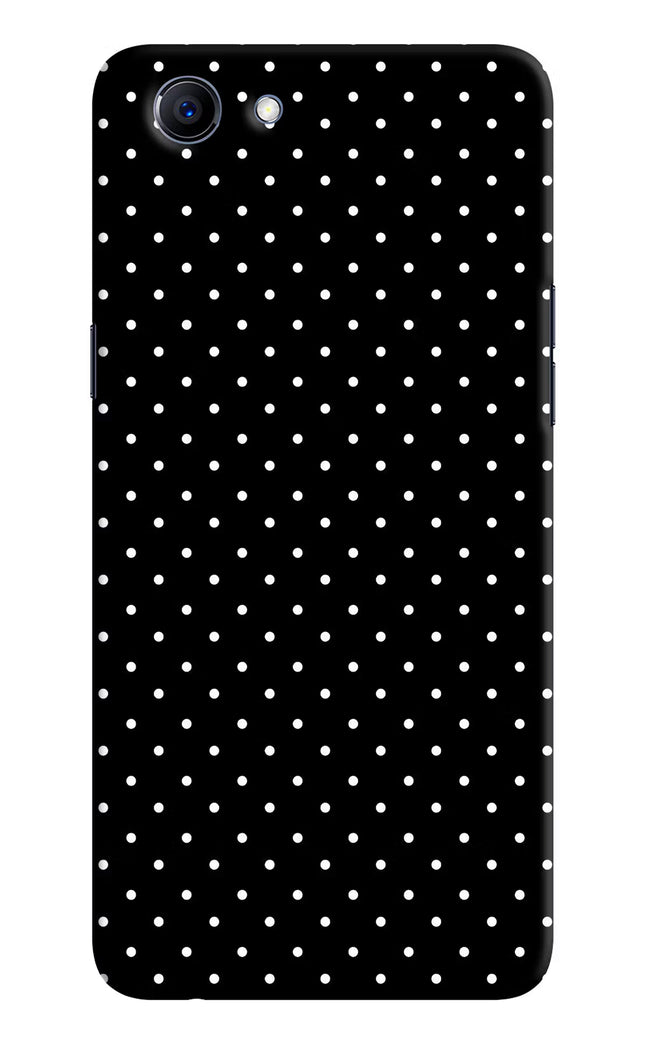 White Dots Realme 1 Hard Case Back Cover by Casekaro