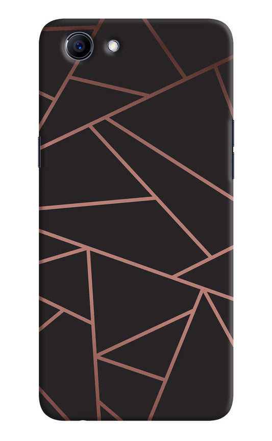 Geometric Pattern Realme 1 Hard Case Back Cover by Casekaro