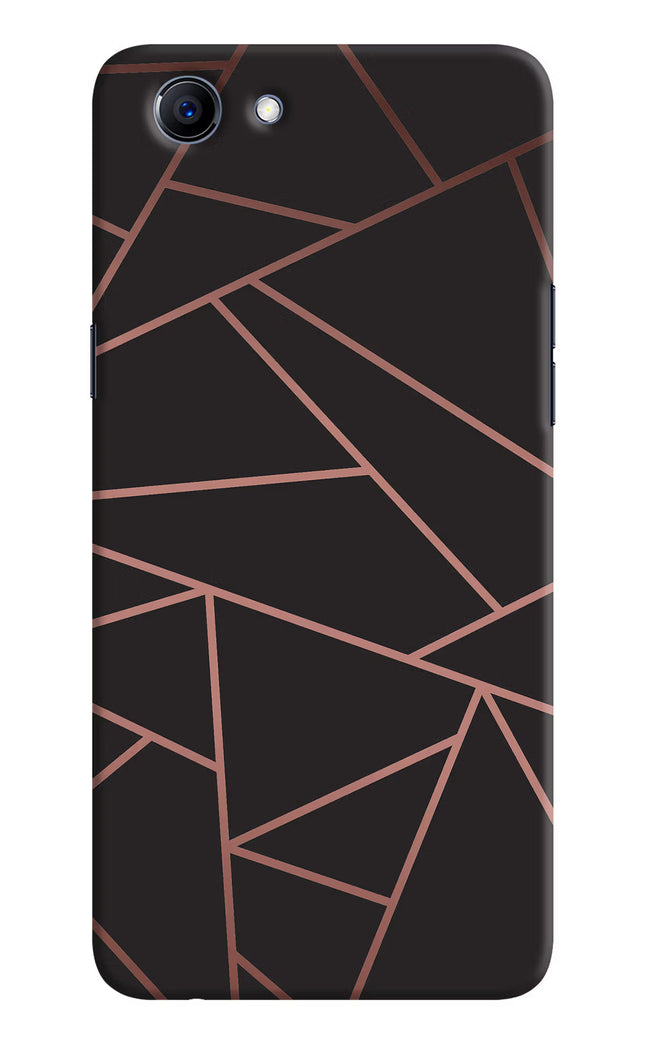 Geometric Pattern Realme 1 Hard Case Back Cover by Casekaro