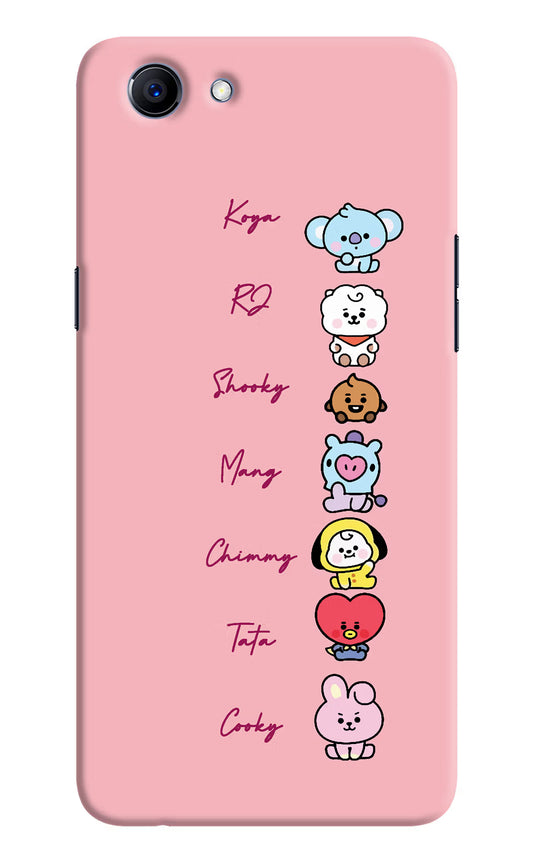 BTS names Realme 1 Hard Case Back Cover by Casekaro