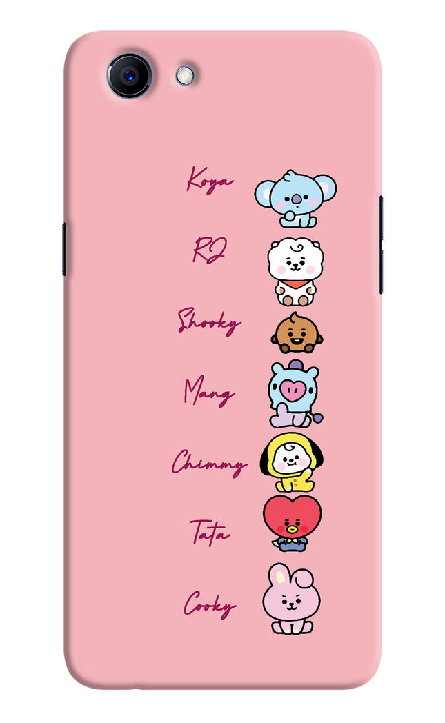 BTS names Realme 1 Hard Case Back Cover by Casekaro