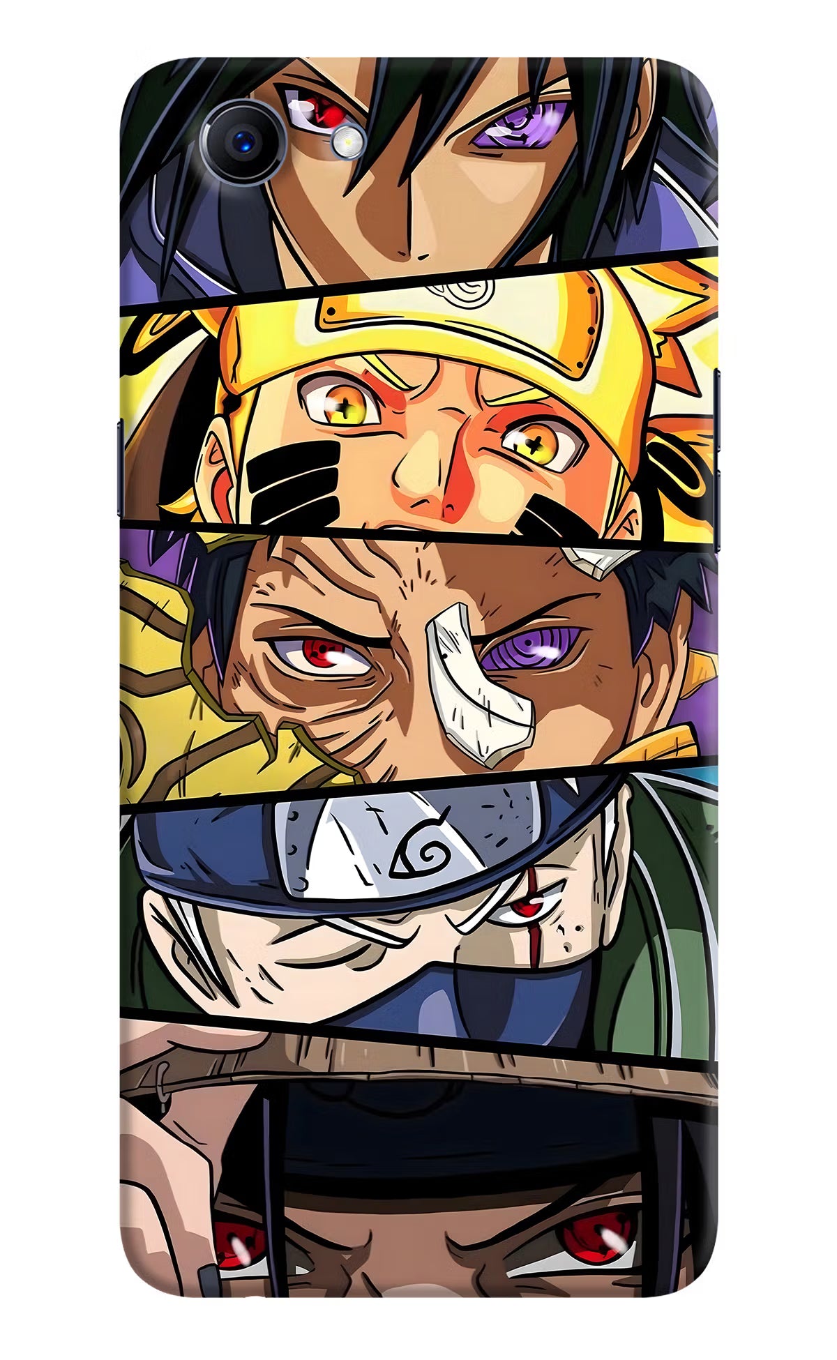 Naruto Character Realme 1 Hard Case Back Cover by Casekaro