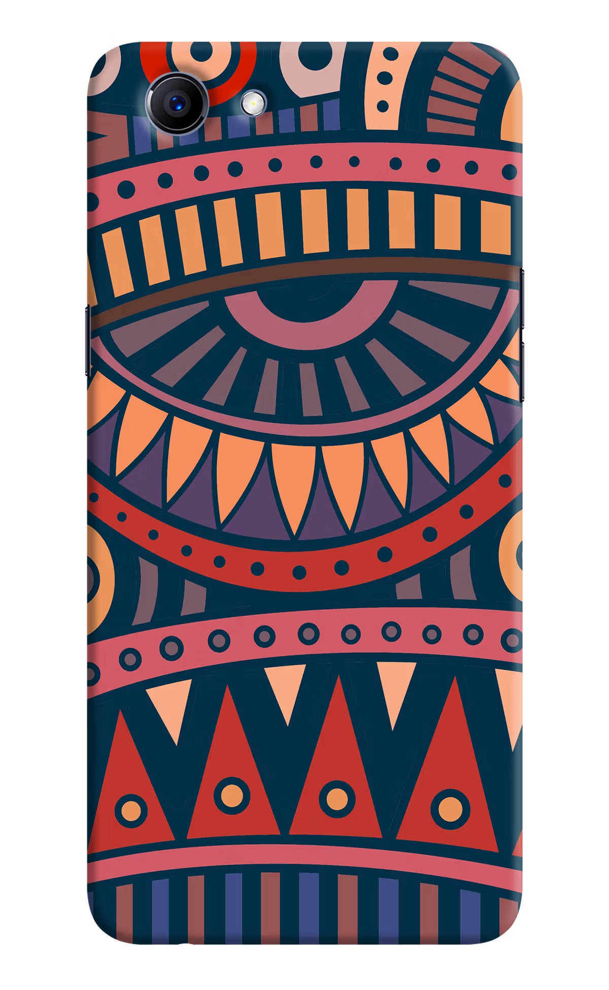 African Culture Design Realme 1 Hard Case Back Cover by Casekaro