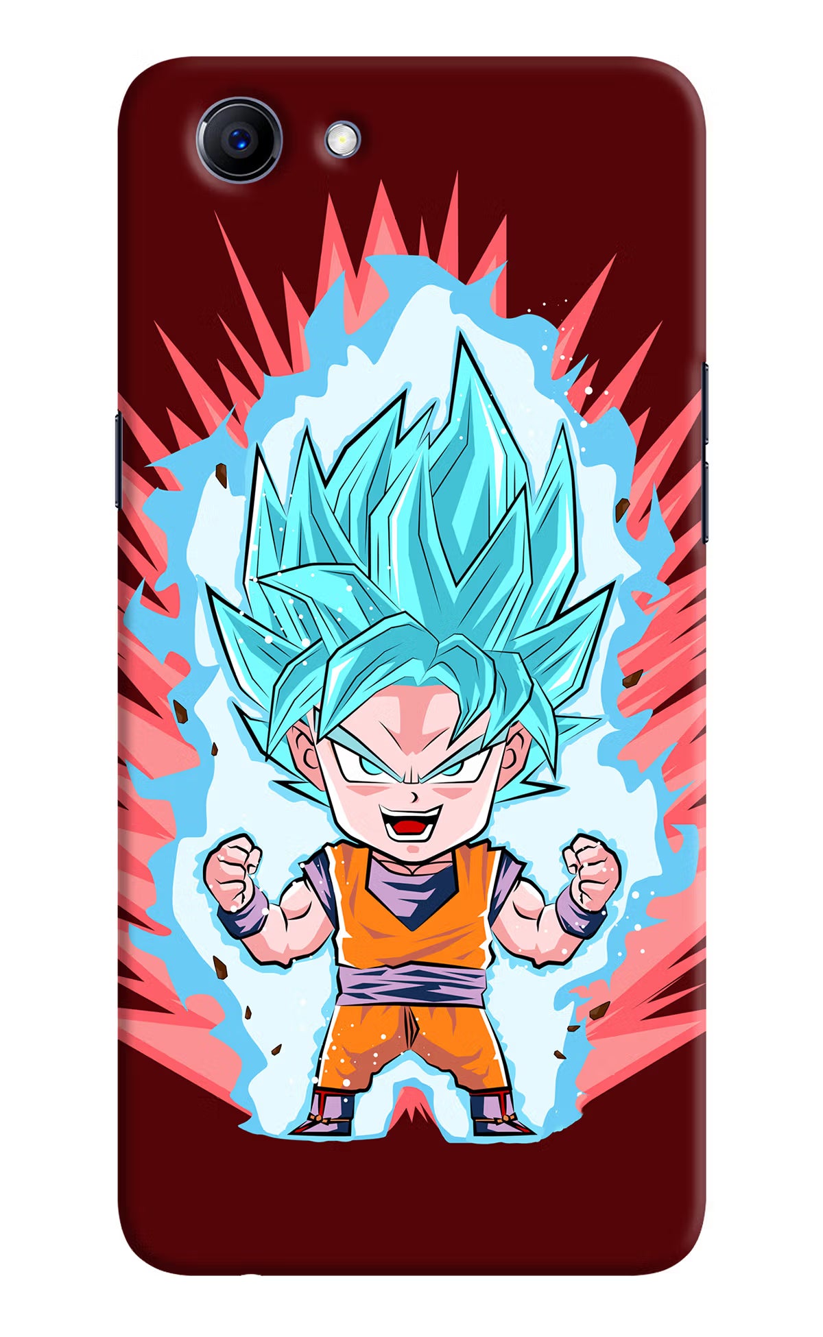 Goku Little Realme 1 Hard Case Back Cover by Casekaro