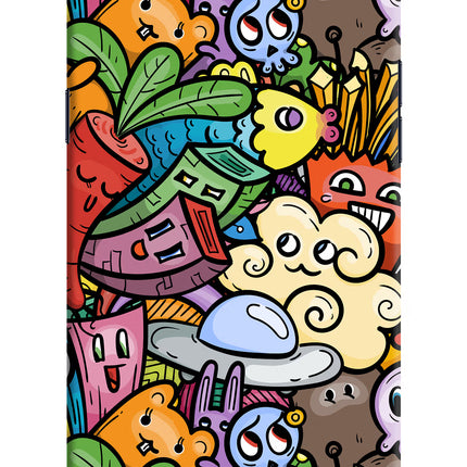 Veggie Doodle Realme 1 Hard Case Back Cover by Casekaro