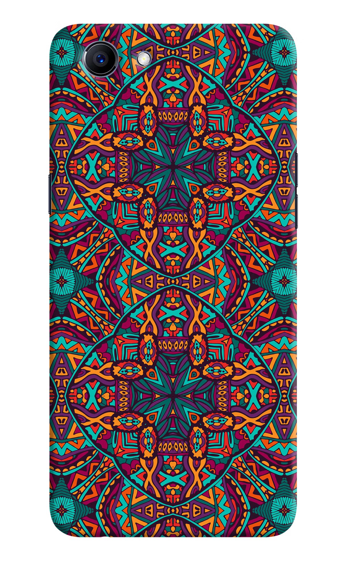 Colour Mandala Realme 1 Hard Case Back Cover by Casekaro