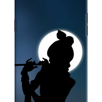 Shri Krishna Silhouette Realme 1 Hard Case Back Cover by Casekaro
