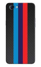 BMW Stripes Pattern Realme 1 Hard Case Back Cover by Casekaro