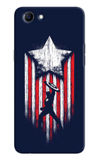 Captain America Marvel Art Realme 1 Hard Case Back Cover by Casekaro