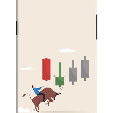 Bull Trading Momentum Realme 1 Hard Case Back Cover by Casekaro