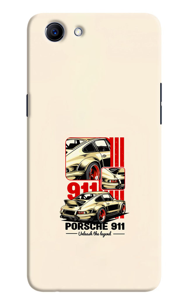 Classic Porsche 911 Realme 1 Hard Case Back Cover by Casekaro