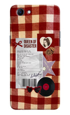 Queen of Disaster Realme 1 Hard Case Back Cover by Casekaro