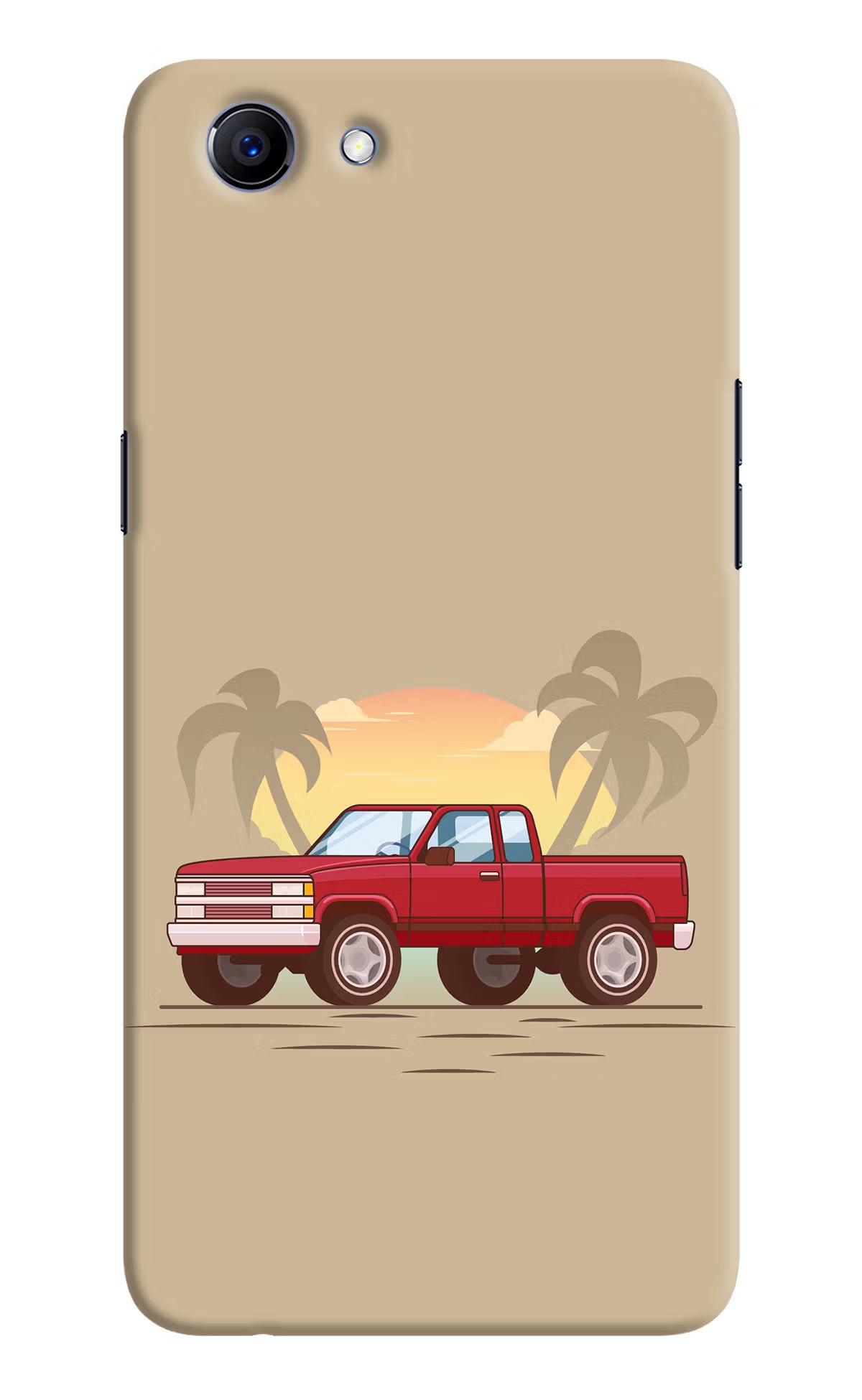 Desert Classic Drive Realme 1 Hard Case Back Cover by Casekaro