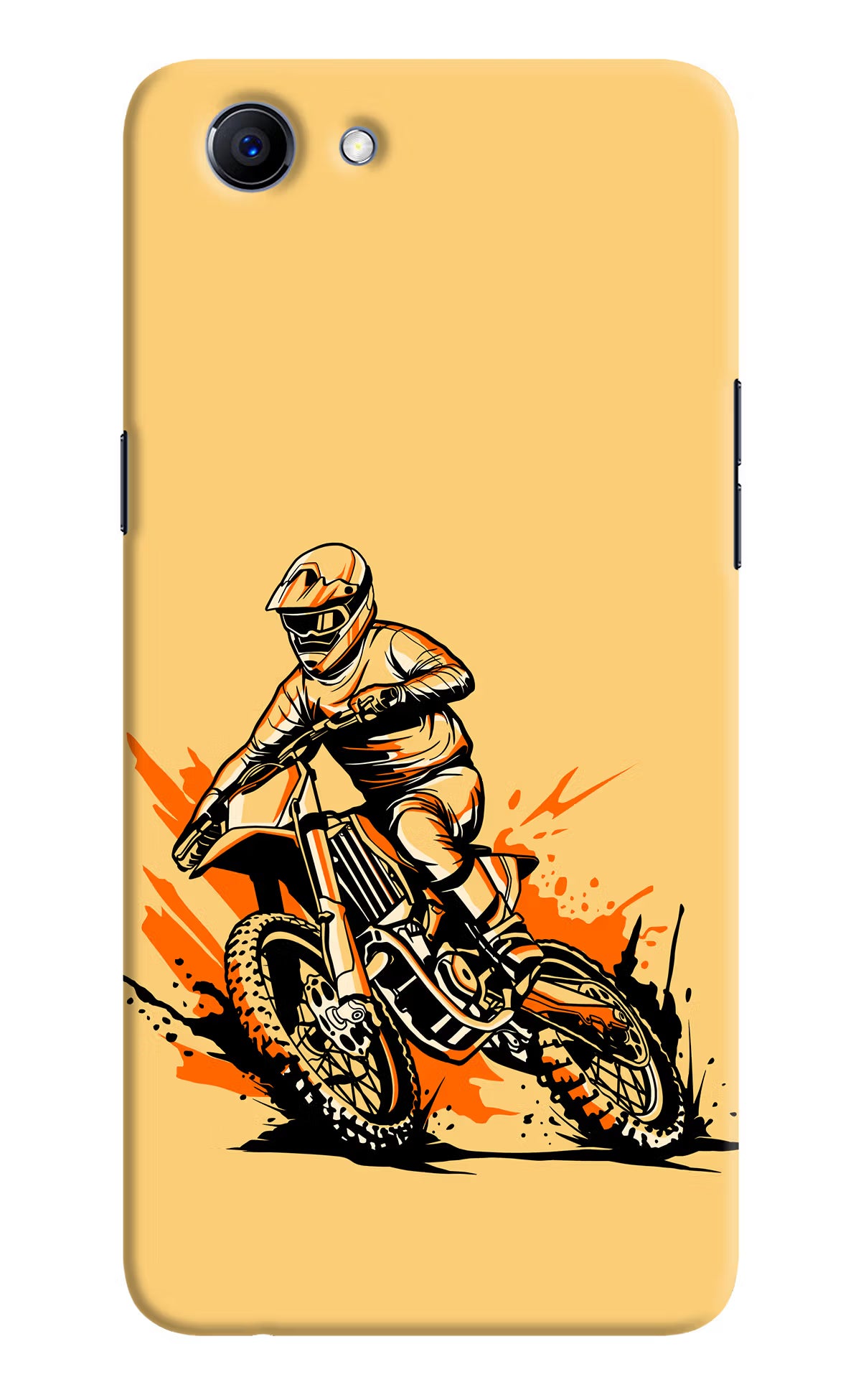 Off-Road Fury Realme 1 Hard Case Back Cover by Casekaro