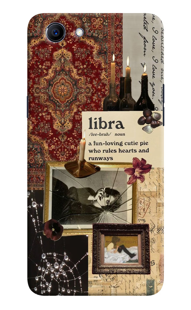 Libra Zodiac Realme 1 Hard Case Back Cover by Casekaro
