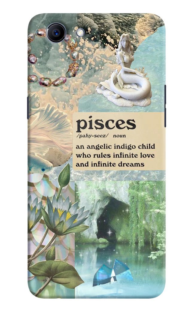 Pisces Zodiac Realme 1 Hard Case Back Cover by Casekaro