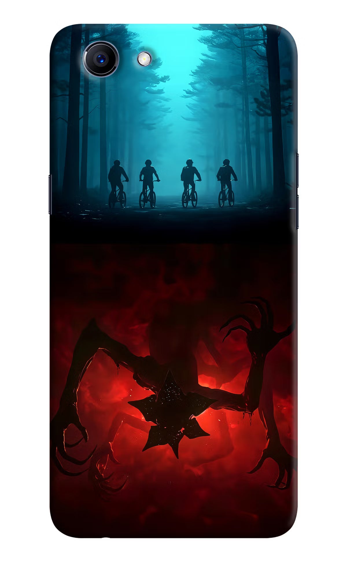 Ordinary Things Downside Up Realme 1 Hard Case Back Cover by Casekaro
