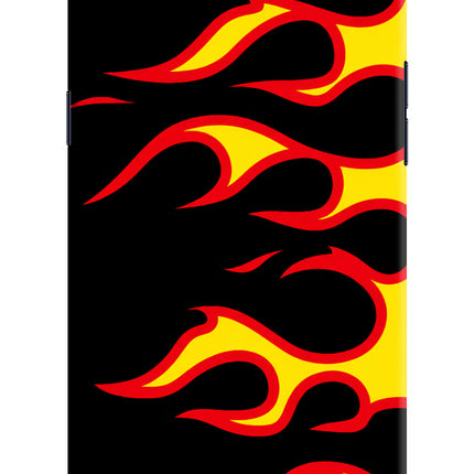 Side Sweep Flames Realme 1 Hard Case Back Cover by Casekaro