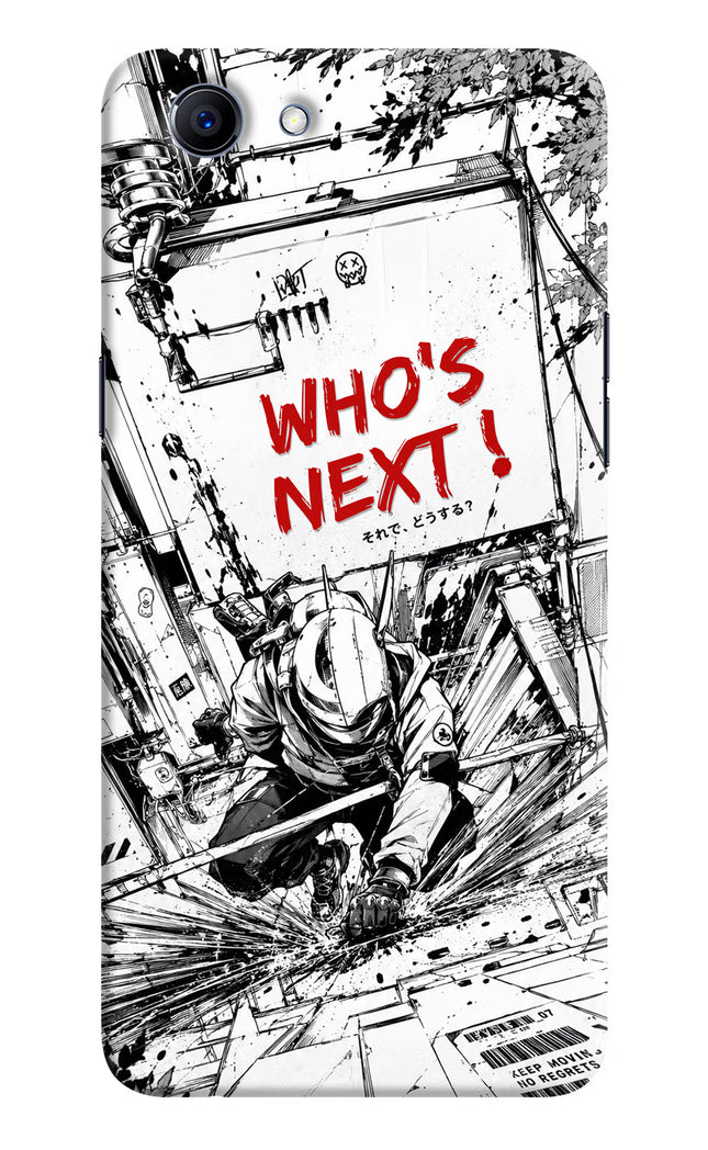 Who's Next Realme 1 Hard Case Back Cover by Casekaro