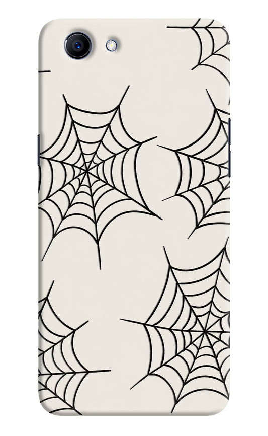 Spider Web Realme 1 Hard Case Back Cover by Casekaro
