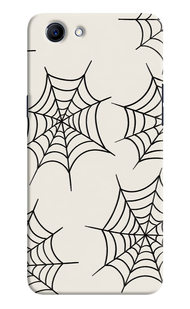 Spider Web Realme 1 Hard Case Back Cover by Casekaro