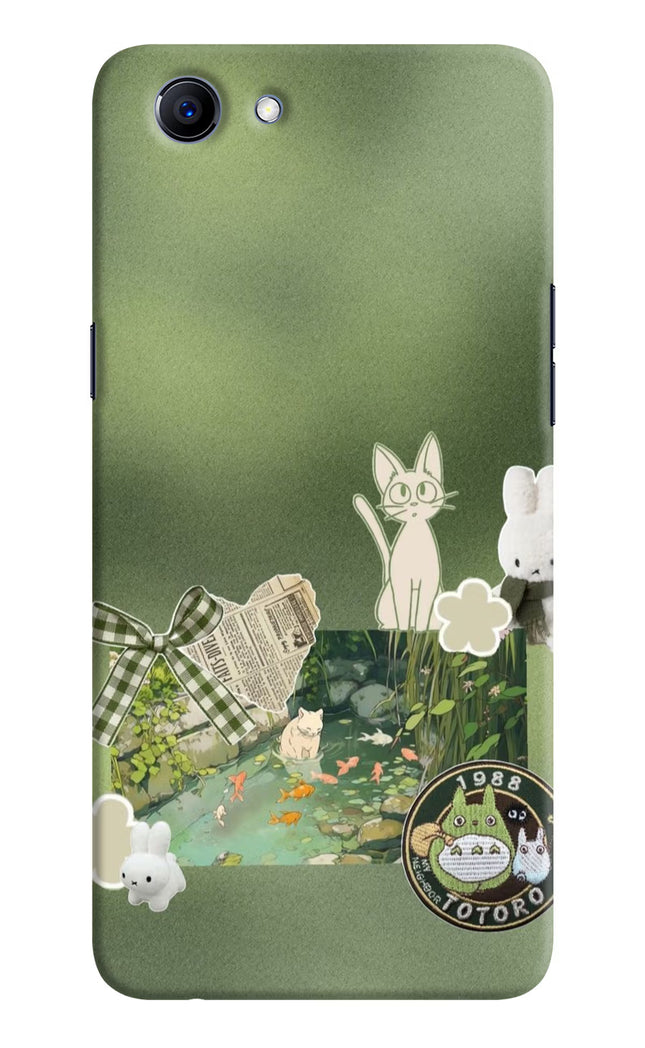 Aesthetic anime Realme 1 Hard Case Back Cover by Casekaro