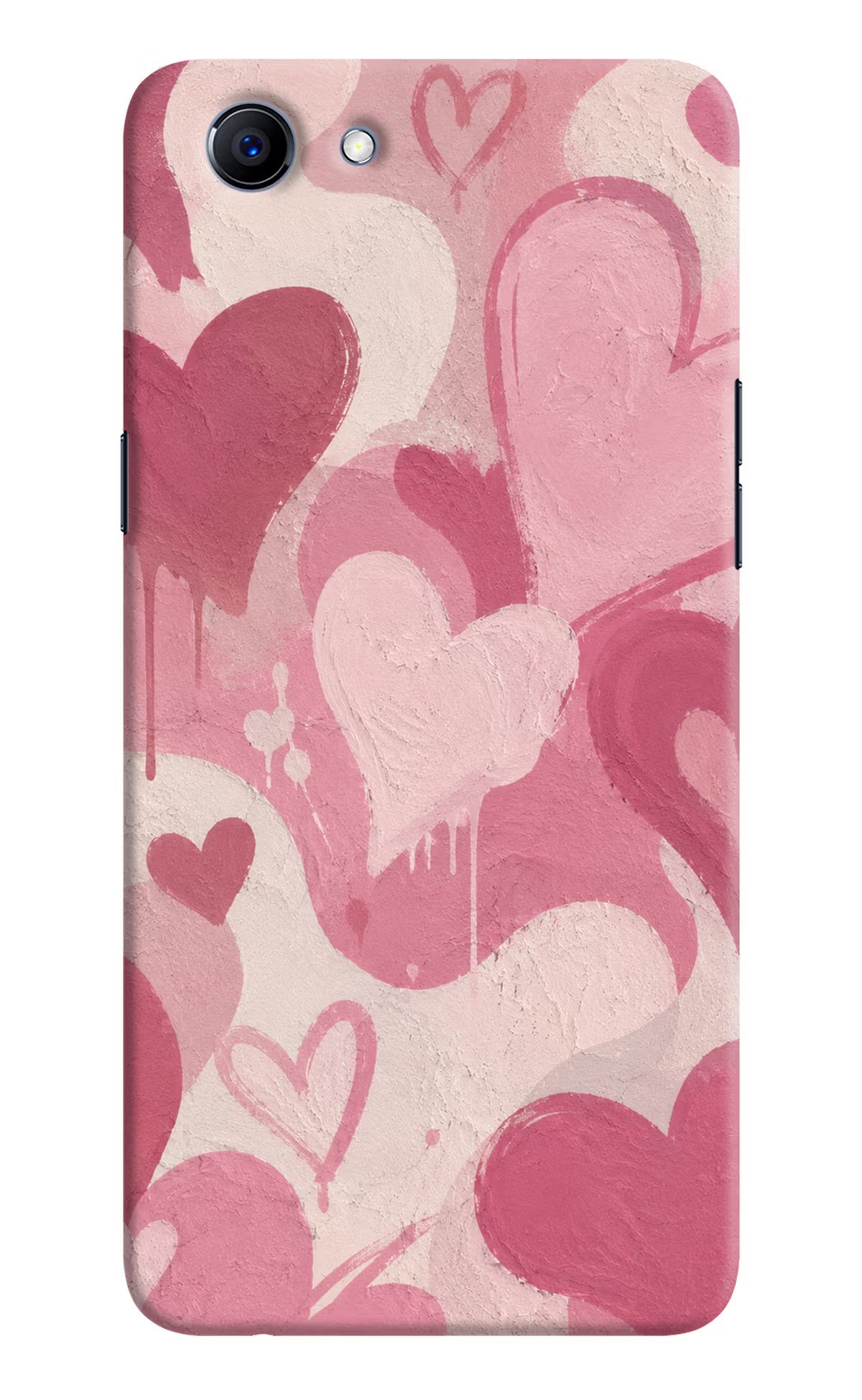 Hearty case Realme 1 Back Cover