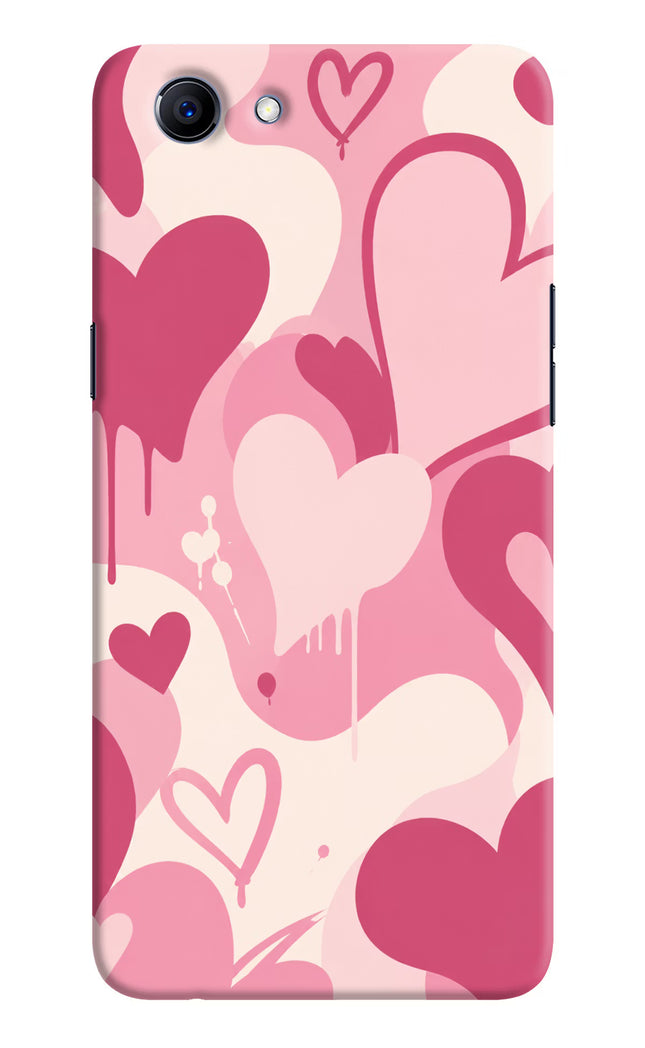 Hearty case Realme 1 Hard Case Back Cover by Casekaro