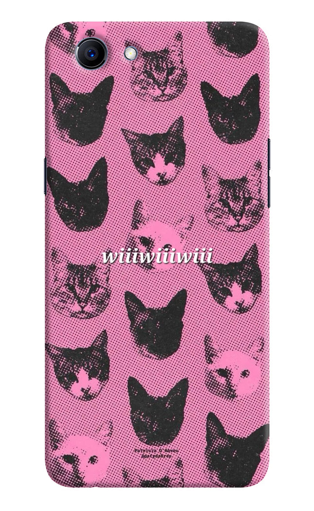 Pink Cats Realme 1 Hard Case Back Cover by Casekaro