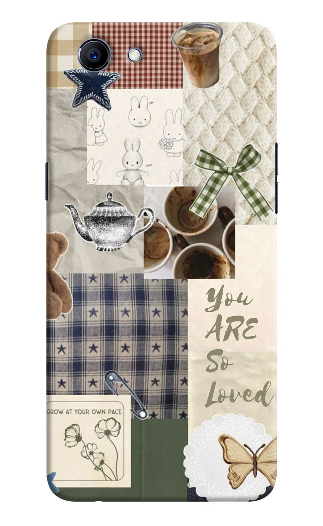 Cookie Realme 1 Hard Case Back Cover by Casekaro