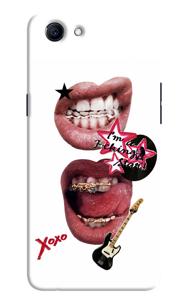 Rockstar Realme 1 Hard Case Back Cover by Casekaro