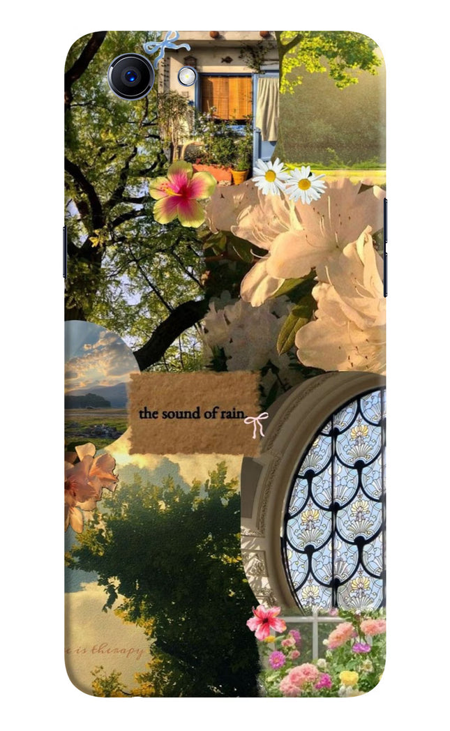 Rain Realme 1 Hard Case Back Cover by Casekaro