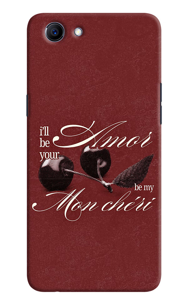 Velvet Cherry Realme 1 Hard Case Back Cover by Casekaro