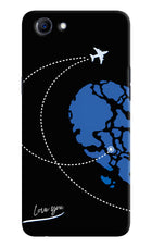 Love Orbit Realme 1 Hard Case Back Cover by Casekaro
