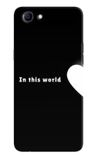 This World Realme 1 Hard Case Back Cover by Casekaro