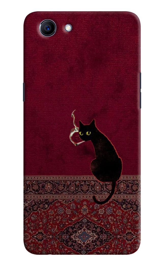 Midnight Cat Realme 1 Hard Case Back Cover by Casekaro