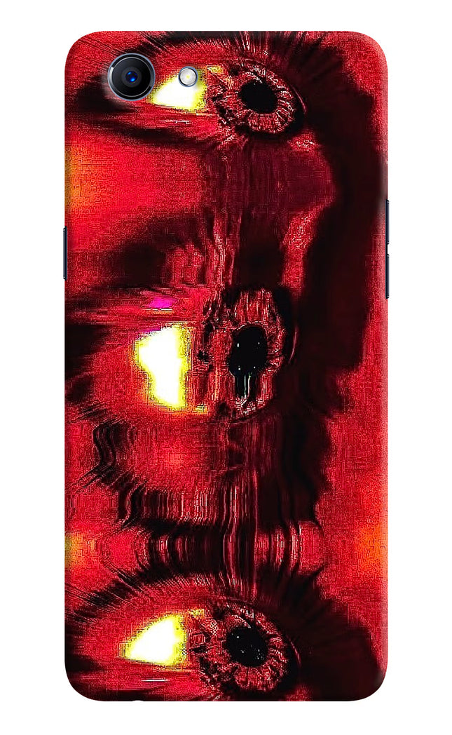Fire Eye Realme 1 Hard Case Back Cover by Casekaro